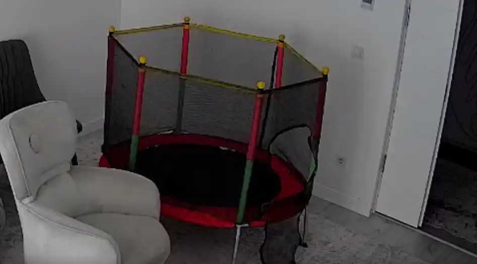 Детский батут бассейн 150 см с сеткой trampoline