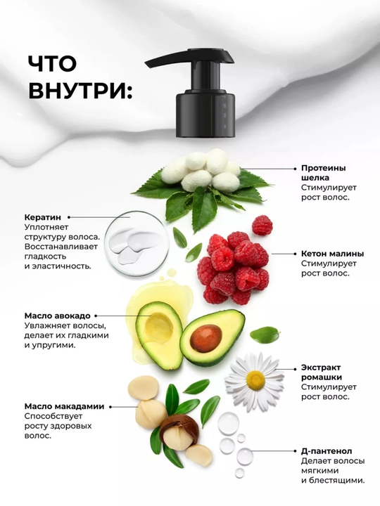 Экспресс-Маска для волос Kamali, парфюмированный уход, быстрый результат