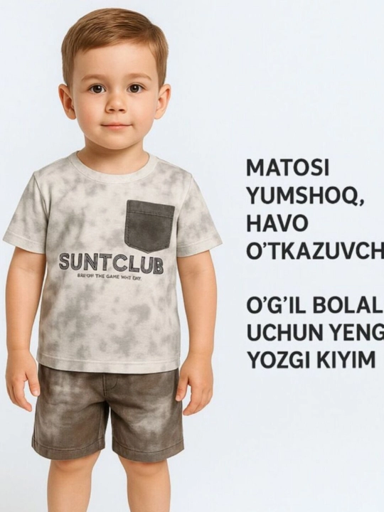 O'g'il bolalar uchun kiyim to'plami - 