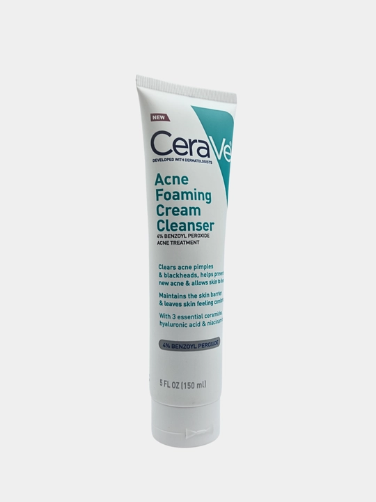 Yuzdagi akne va yallig‘lanishga qarshi tozalovchi vosita-Acne Foaming cream Cleanser 150ml
