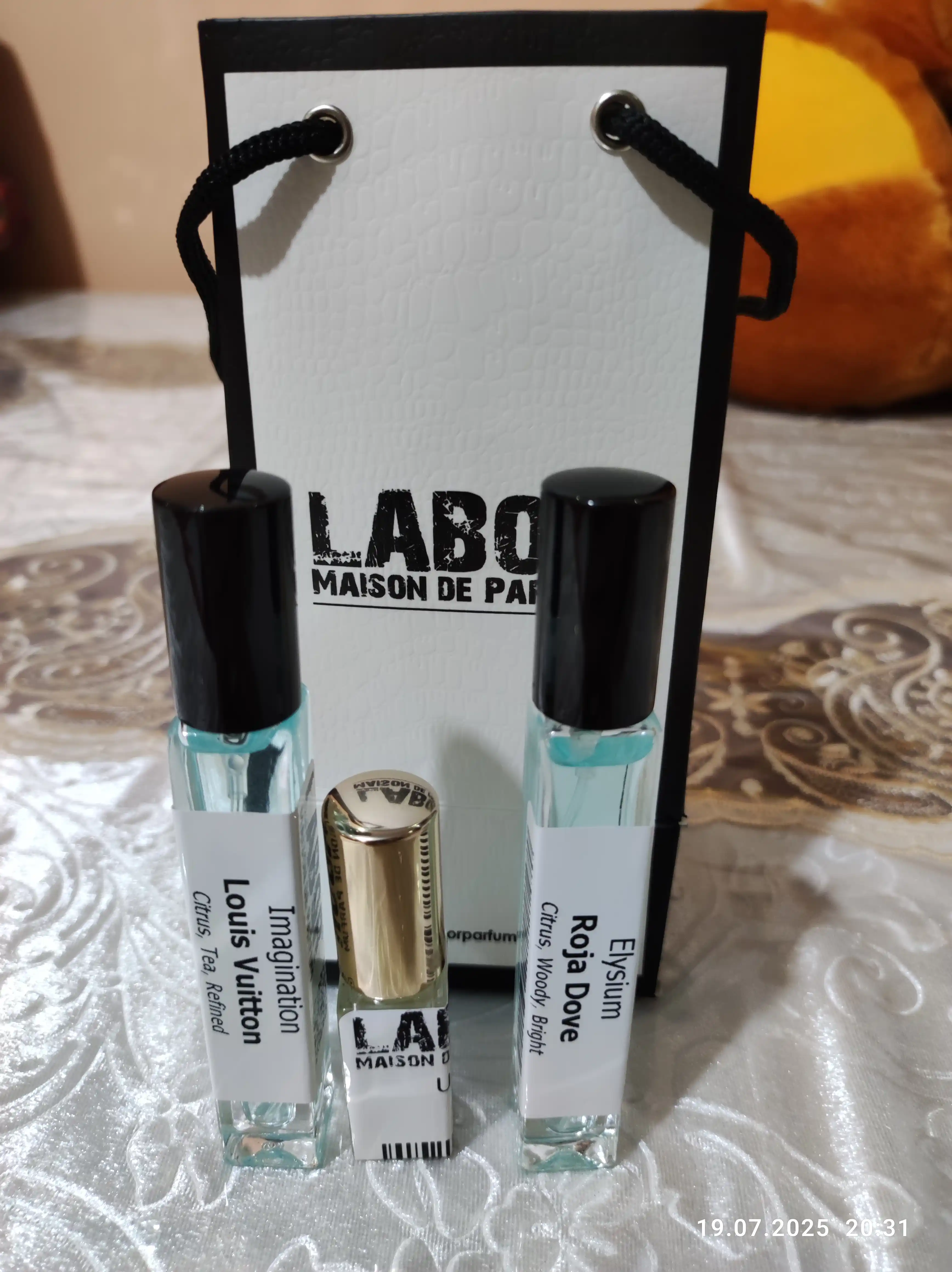 LABOR Parfum Imagination Louis Vuitton Erkaklar parfyumi maxsus flakonlarda