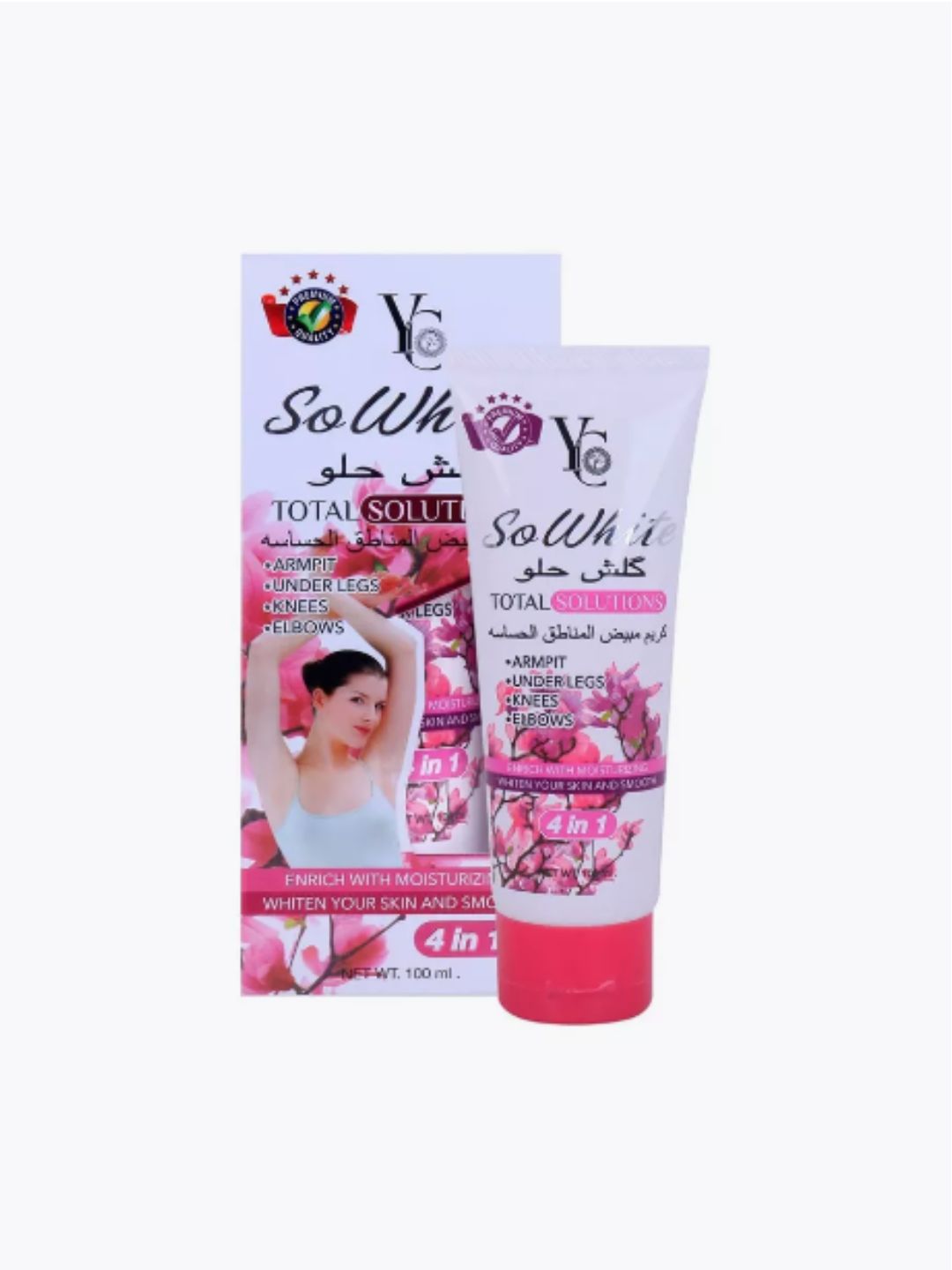 Отбеливающий крем So White Total Solutions, 4 in 1 Cream