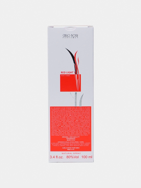 Парфюмернная вода для женщин Red Light, Bright Light, Blue Light Pour Femme, 100 мл