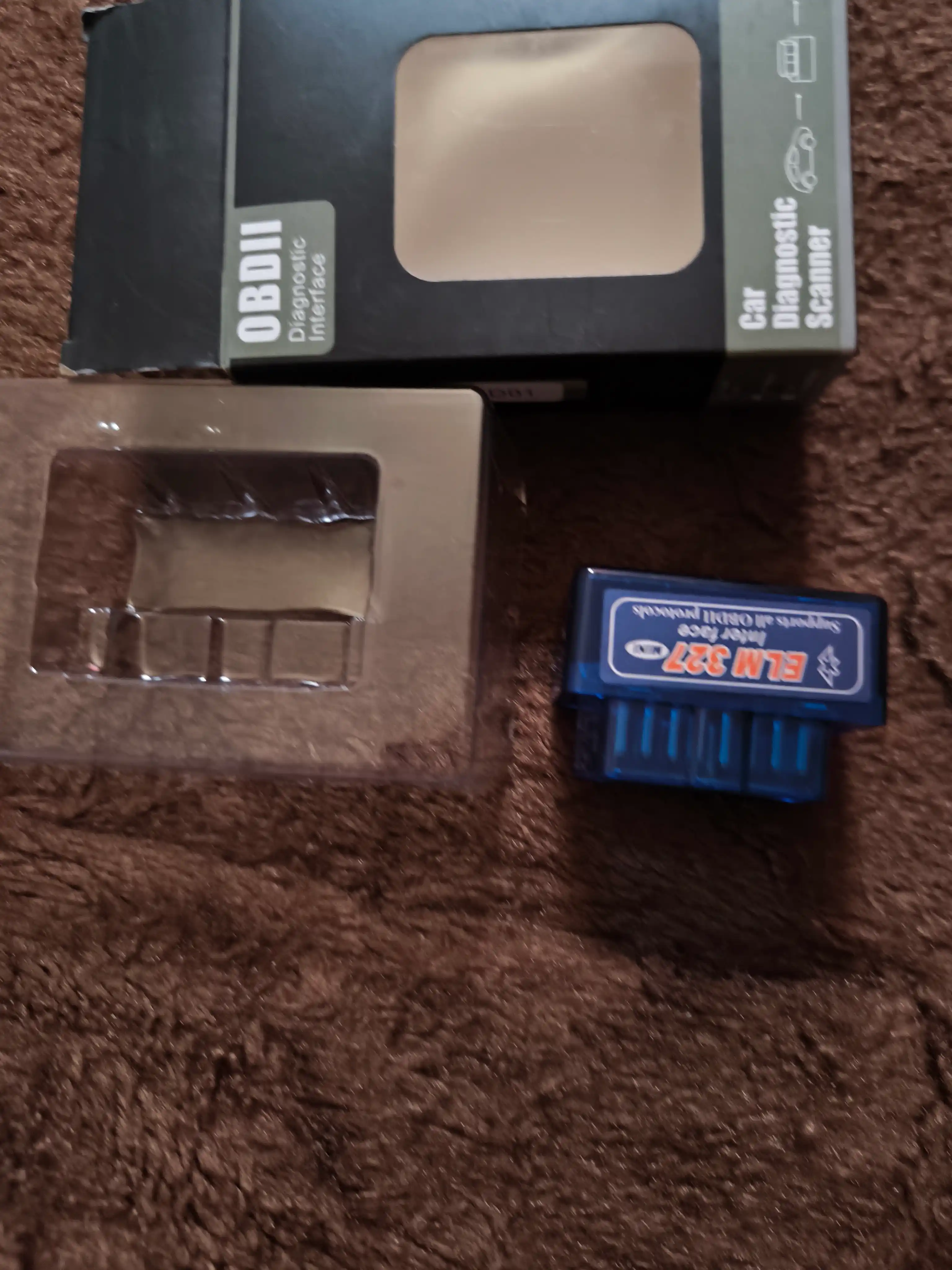 Avtodiagnostik xatolik skaneri ELM327 OBD2 V2.1, Android, Bluetooth