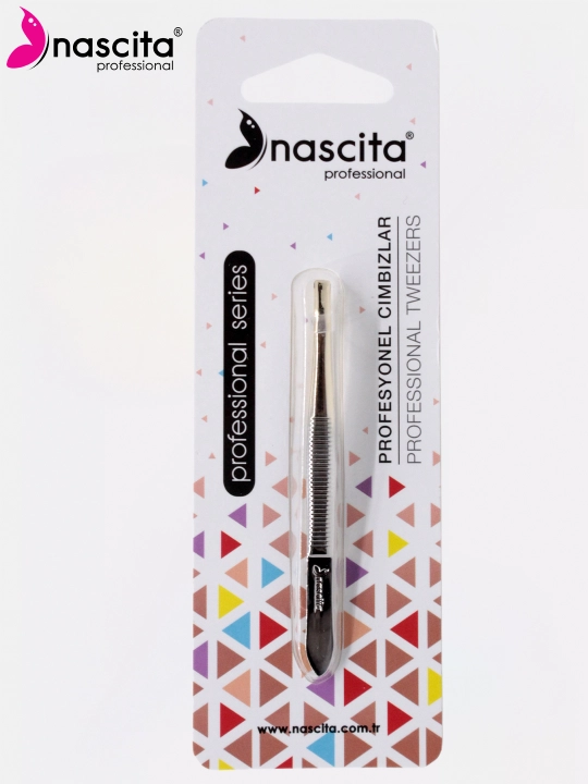 Пинцет для бровей и волосков Nascita - 020