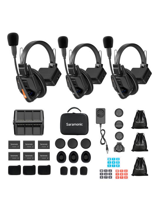 Интерком наушники Saramonic WiTalk9 WT3S