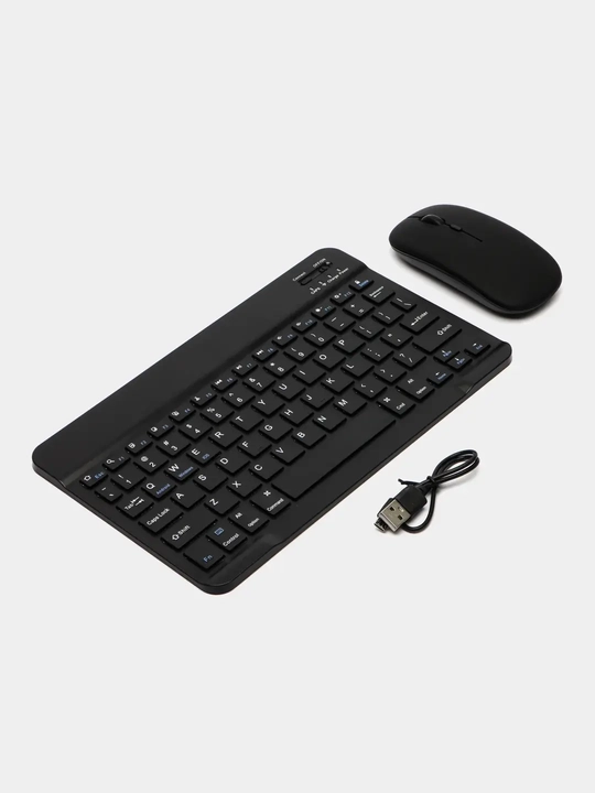 Ultra-yupqa simsiz Bluetooth klaviatura va sichqoncha to'plami Mouse Keyboard