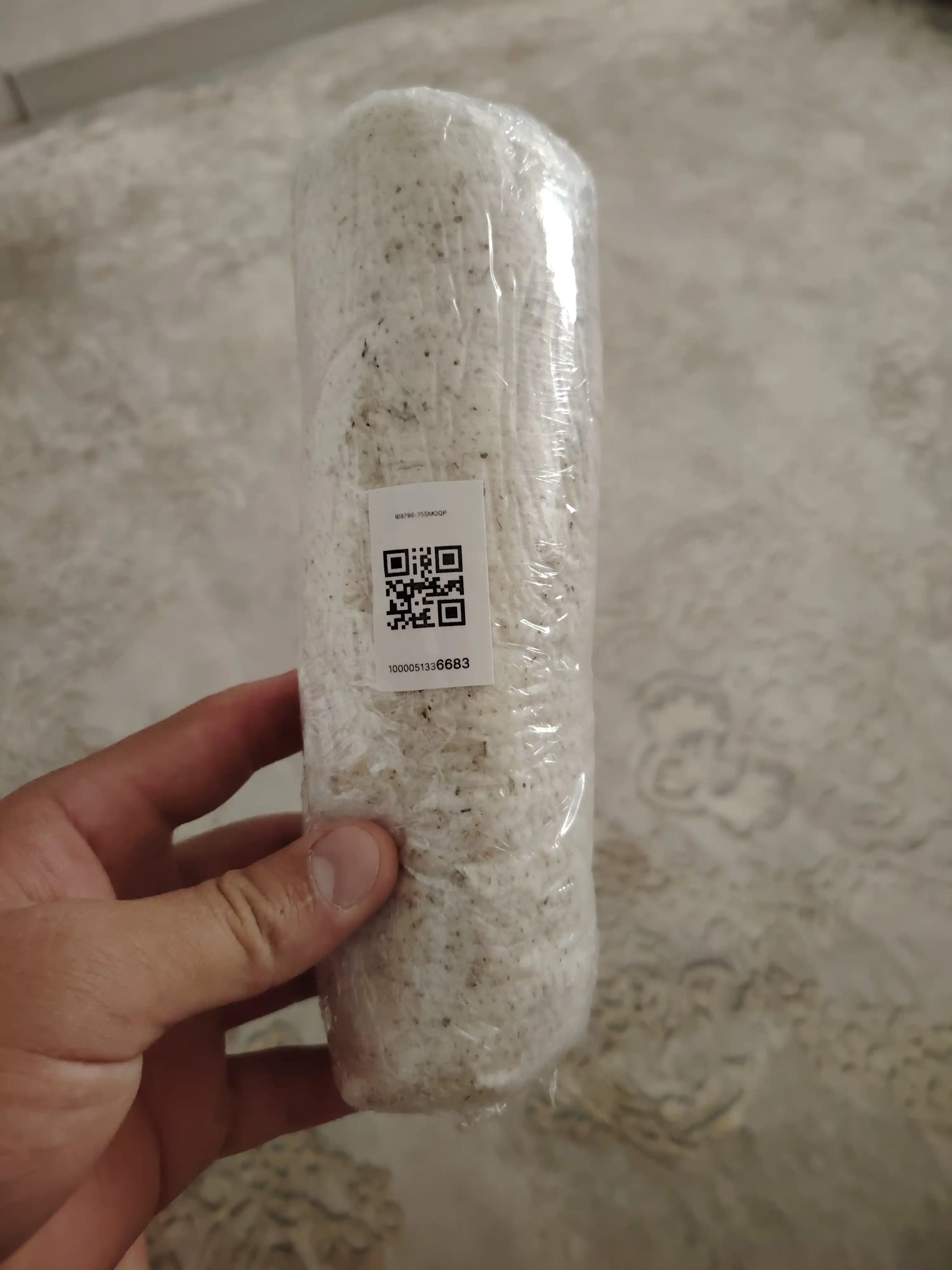 Тряпка для пола 100% хлопок, 75×75 см, плотная, для уборки, хорошо впитывает, 1 шт