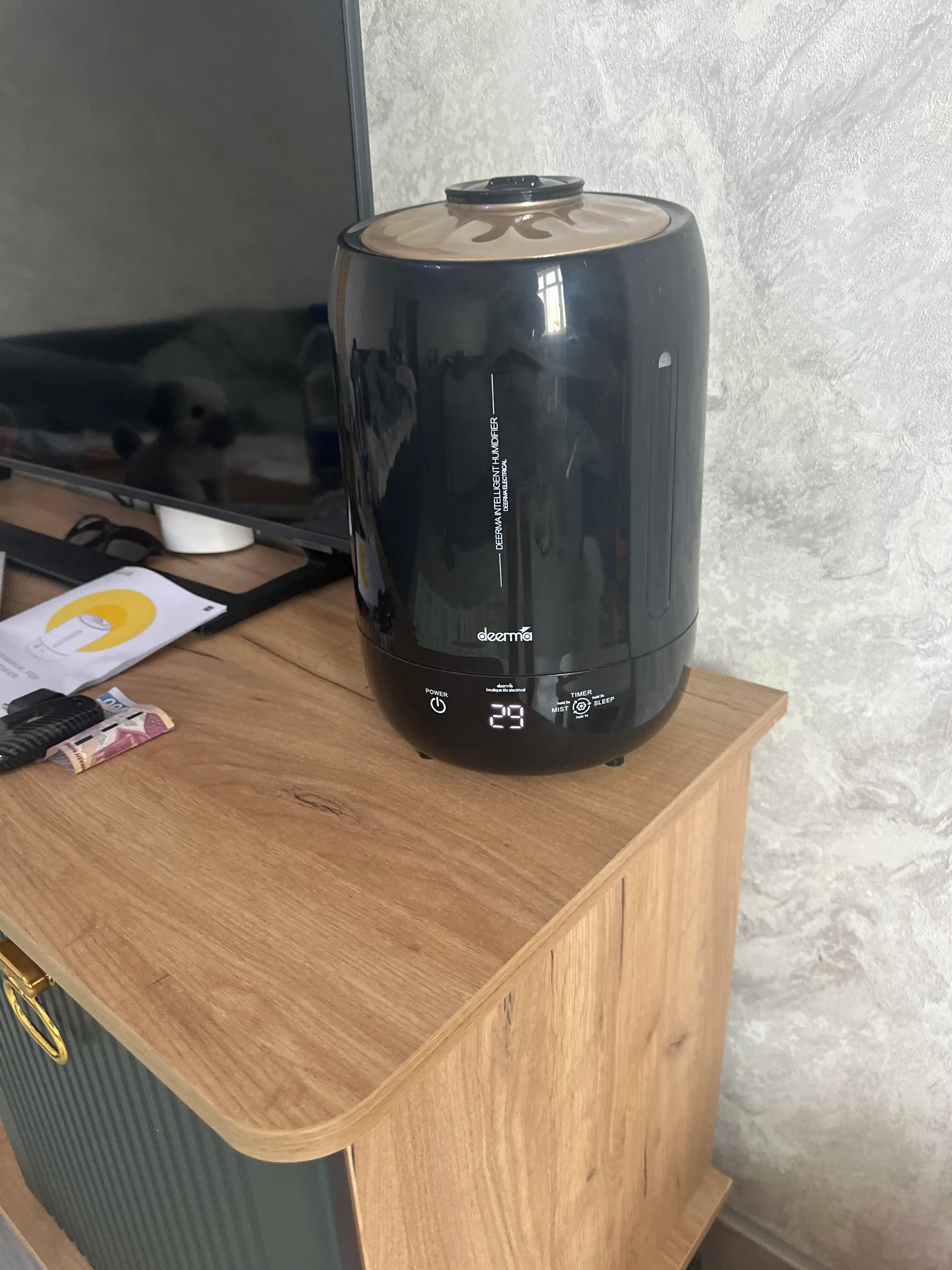 Havo namlagich Xiaomi Deerma, ultratovushli, ovozsiz, 5 litr, uy va ofis uchun