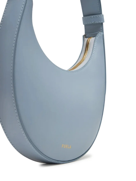 Sumka FURLA DELIZIA mini shoulder bag nuvola