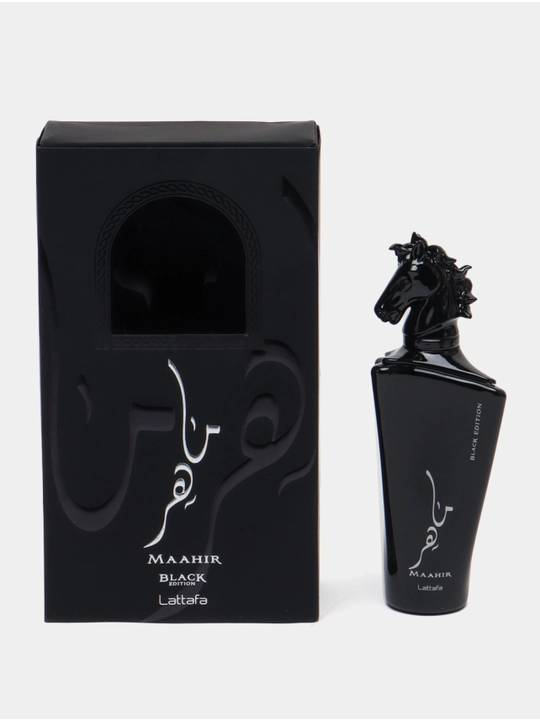 Lattafa Maahir Black Eau de Parfum,женская и мужская парфюмированная вода,юнисекс,5-100мл