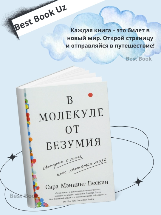 Sara Menning Peskin - V molekule ot bezumiya. Istorii o tom, kak lomayetsya mozg - 