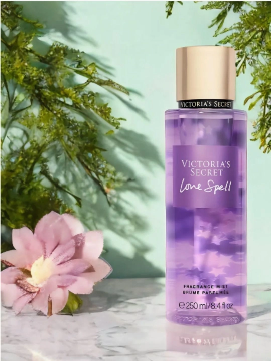 Парфюмированный спрей для тела Victoria's Secret Aqua Kiss, Bombshell, Love spell, 250 мл
