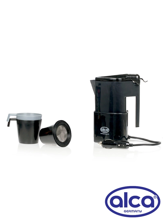 Кофеварка Alca Universal, 12V, 0.4L  дорожная кофеварка для автомобиля
