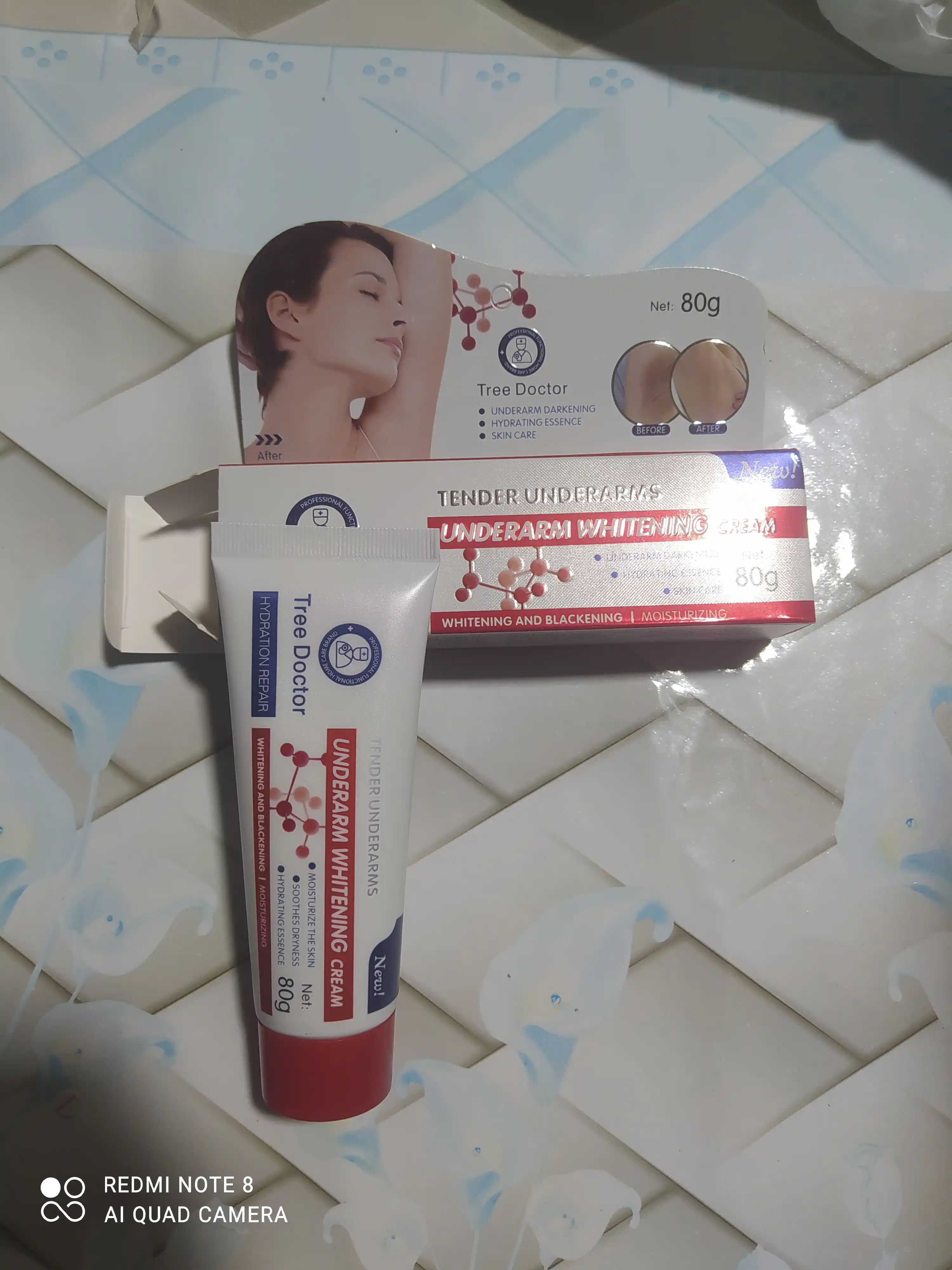 Отбеливающий крем для подмышек и интимных зон Yogurt Milk, 80 г