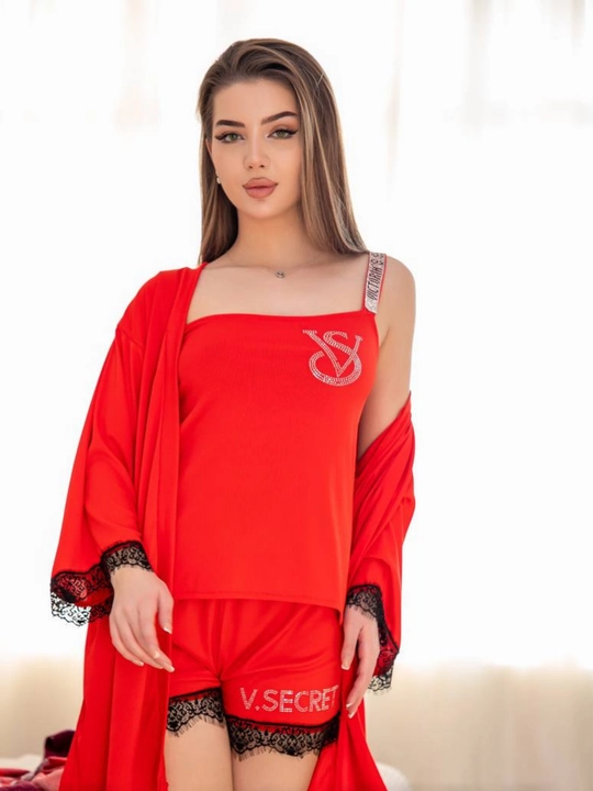 Pijama, ayollar kiyimi, uy liboslari, tungi kiyim ,pijamalar 4 donali