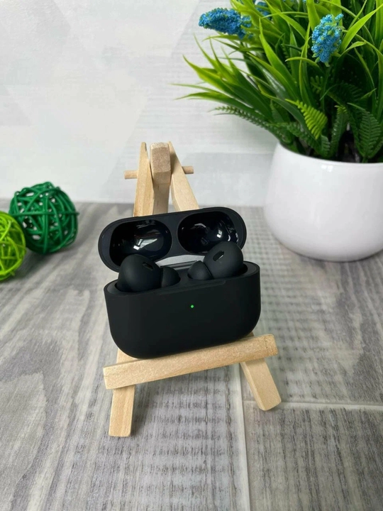 Simsiz naushniklar A.Pods Pro 2, iPhone va Android uchun, qora