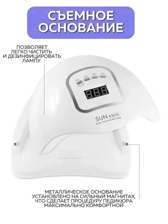 Tirnoqlarni quritish uchun chiroq, LED chiroq