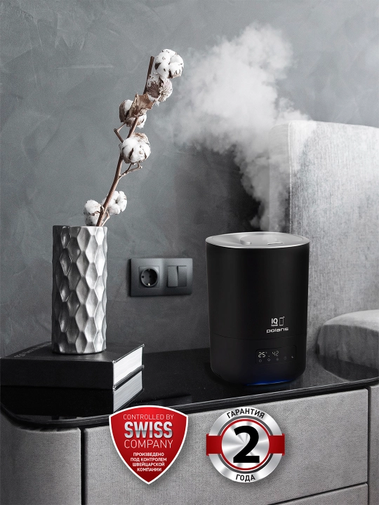 Polaris Увлажнитель воздуха PUH 8080 Wi-Fi IQ Home, черный