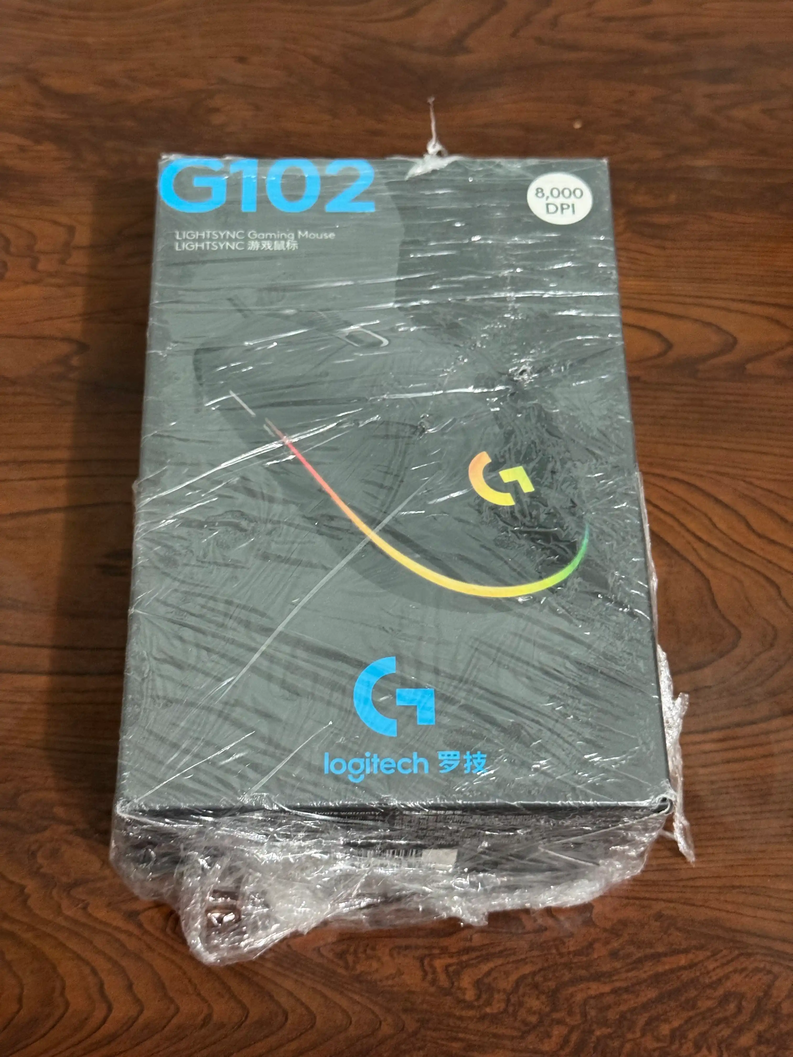 Игровая мышь Logitech G102 Lightsync Black проводная