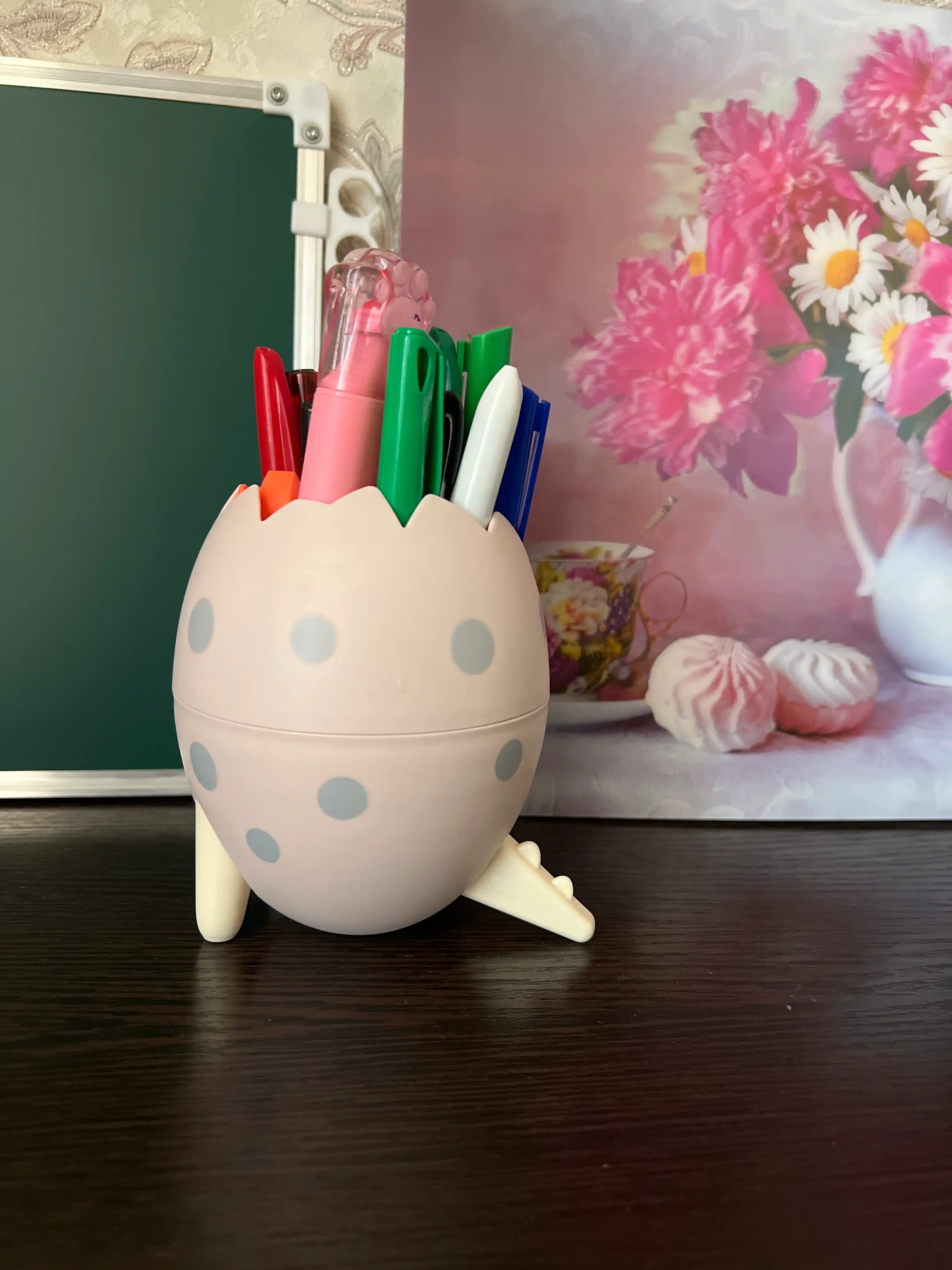 Настольная мини урна  MESHU Dino's egg