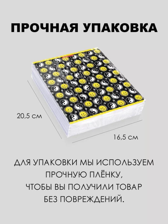 Qizlar uchun daftarlar to‘plami, A5, 48 varaq, 5 dona, katakchali, Rossiyada ishlab