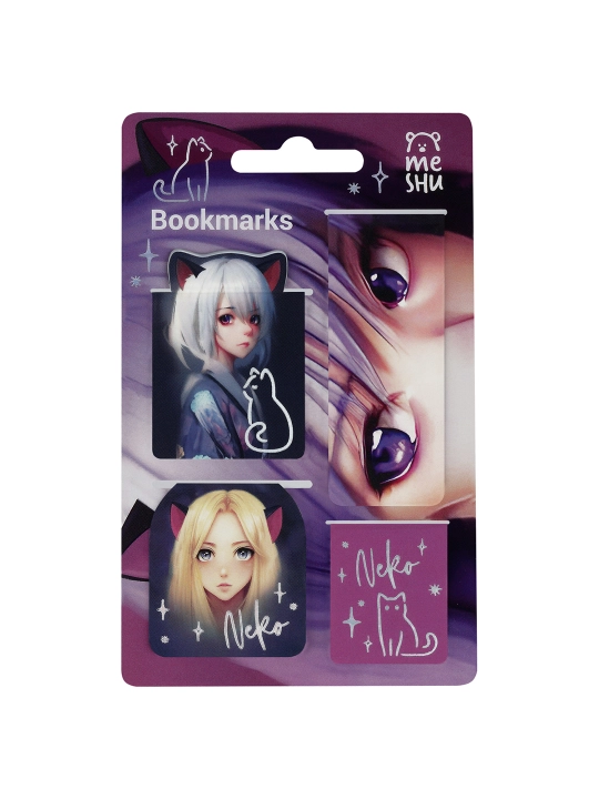 Magnit xatcho'plar, 4 dona, MESHU "Neko, MS_55149 - 