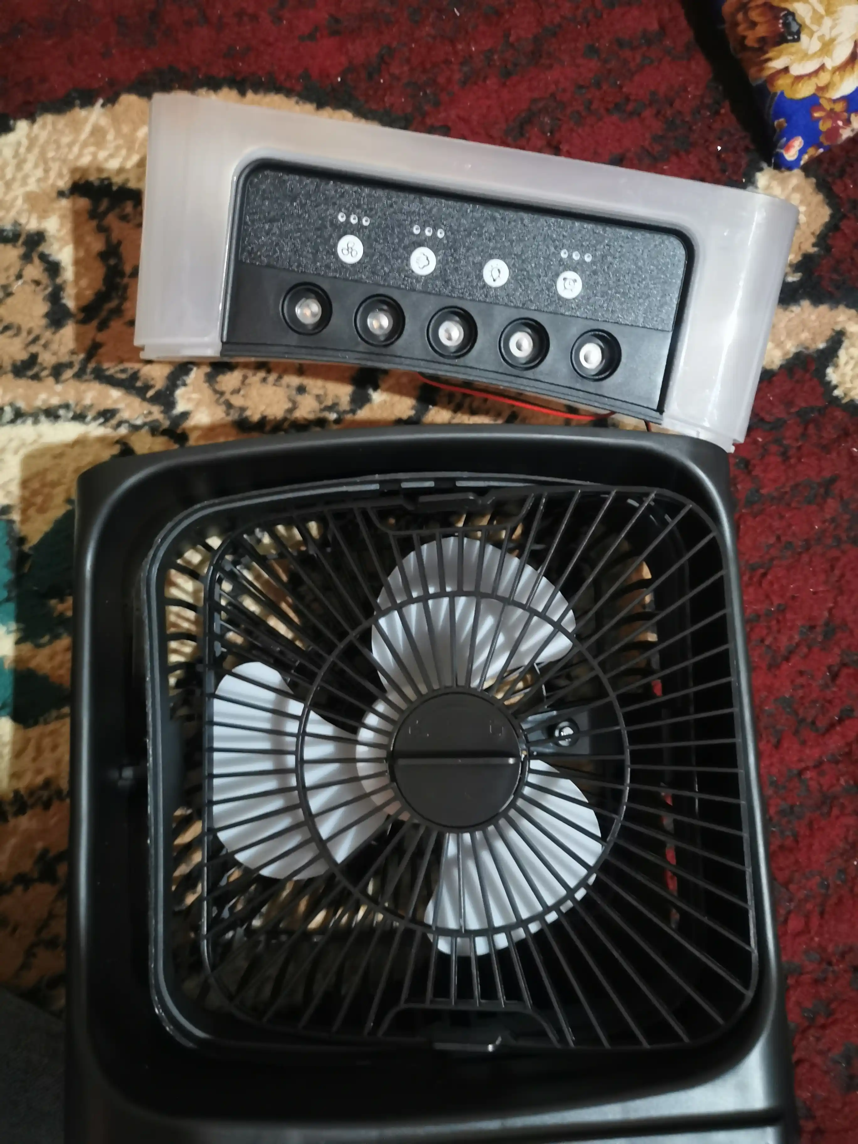 Portativ mini konditsioner, namlagich, mini ventilyator, 3 tasi 1 da