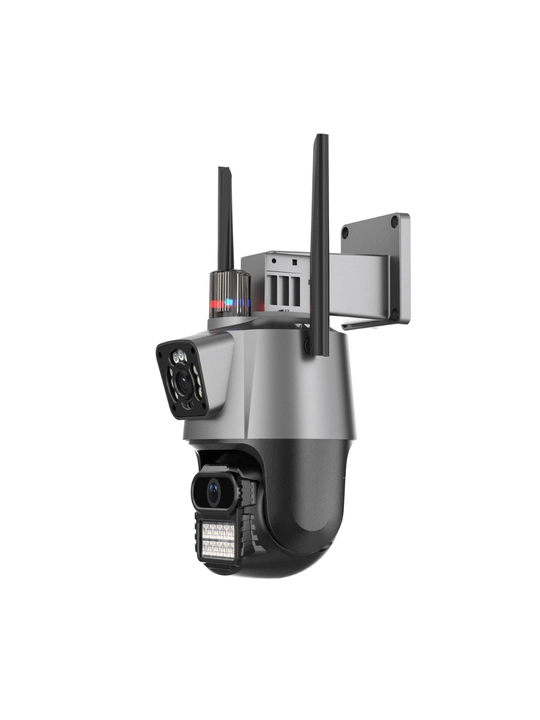 Камера видеонаблюдения для дома, уличная с WIFI 360° Full HD, автослежение