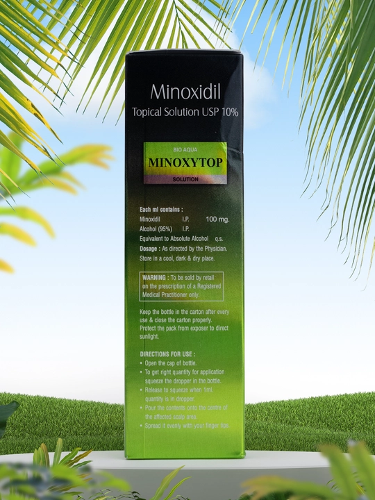 Minoxytop 10% Minoksidil – soch va soqol o‘stirish uchun loson