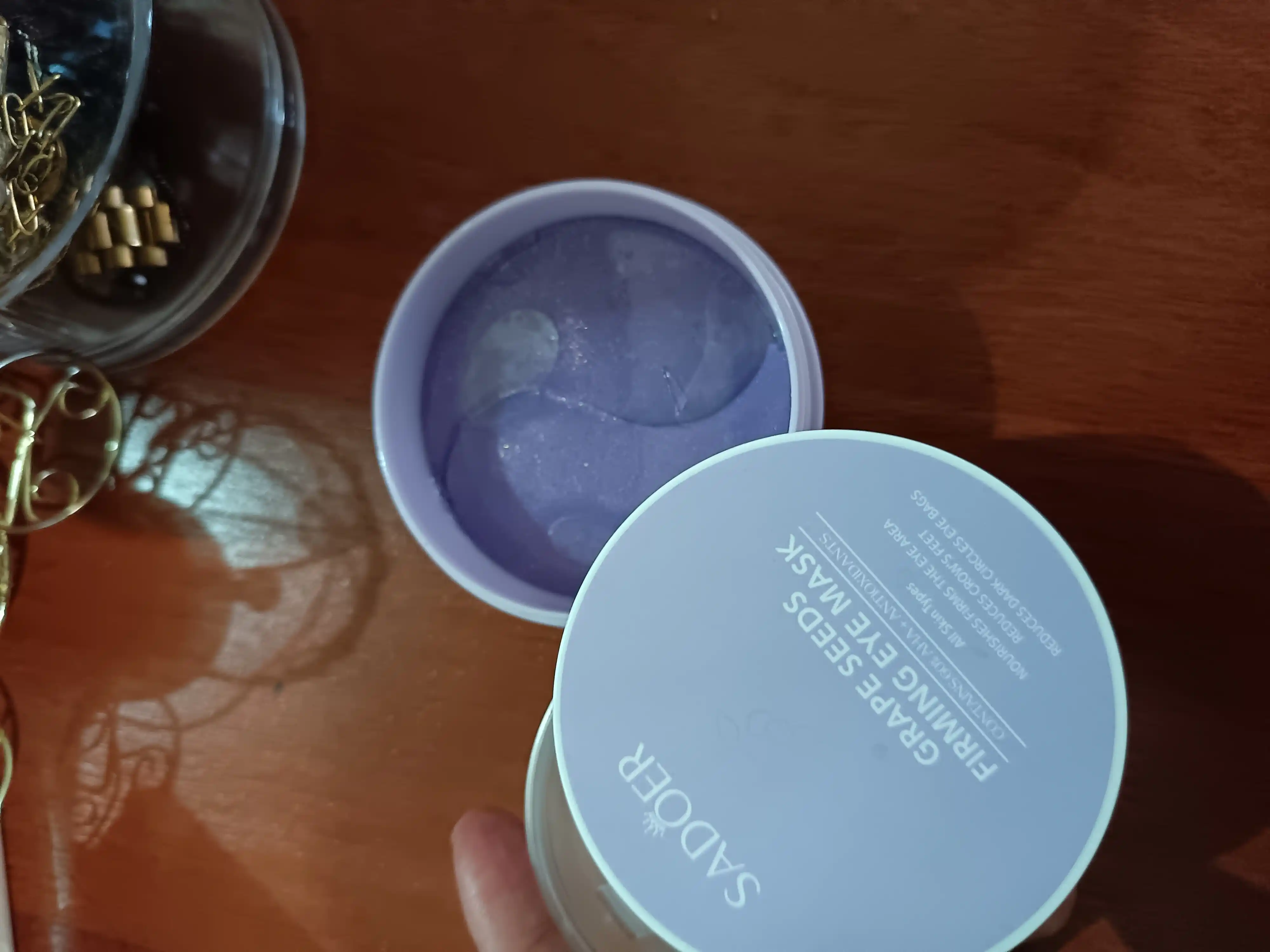 Ko'z atrofidagi teri uchun Innovatsion patchlar, gidrogel, qarishga qarshi, 60 dona