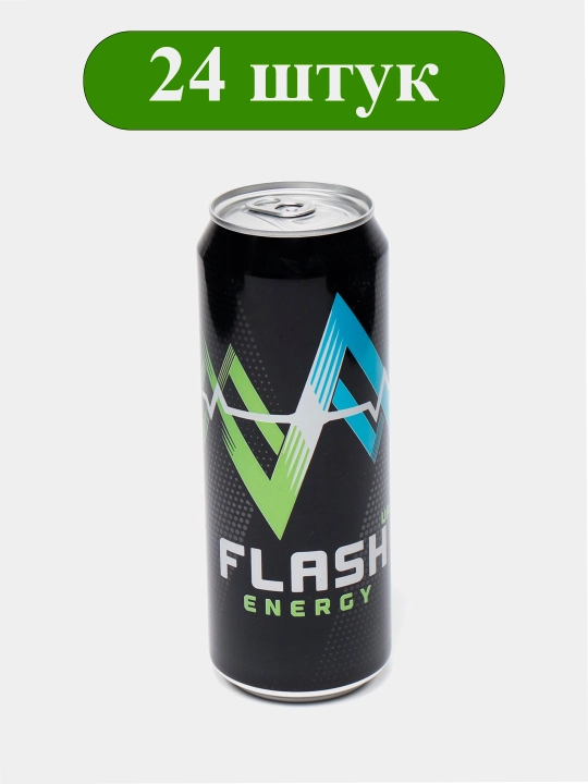 Энергетический напиток Flash Energy, 450 мл, 24 шт - 