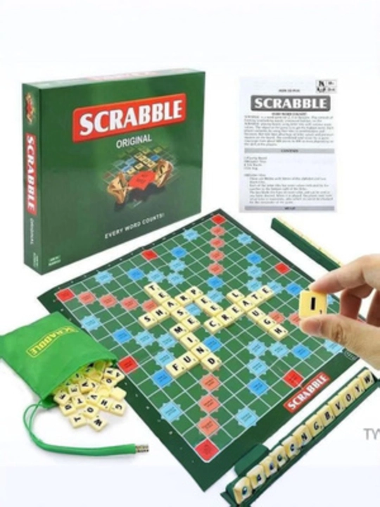 СКРЭБУС Игра для всей семьи, веселое и умное времяпрепровождение
