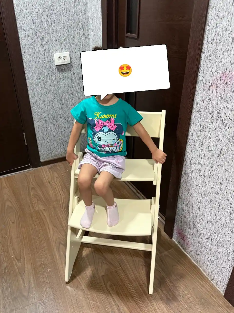 Растущий стул, детский, вырастайка, ортопедический, 100% дерево, для мальчика и девочки