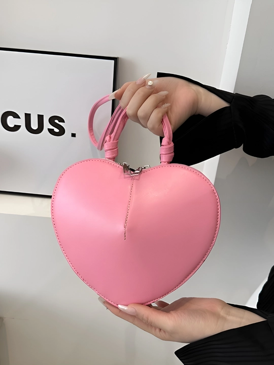 LoveMe Heart ayollar sumkasi, yurak shaklida, yelkama