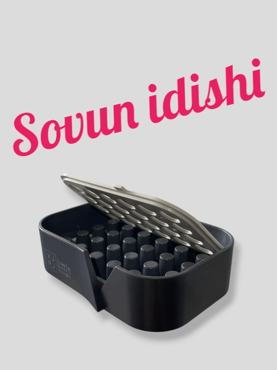 Devorga o'rnatish uchun sovun idishi, bolalar uchun plastik