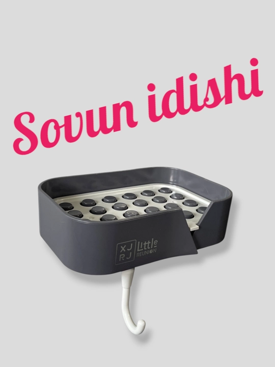 Devorga o'rnatish uchun sovun idishi, bolalar uchun plastik