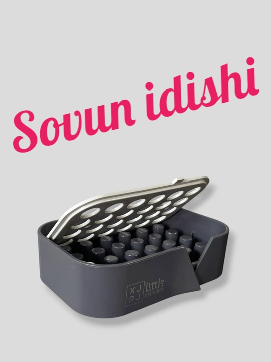 Devorga o'rnatish uchun sovun idishi, bolalar uchun plastik
