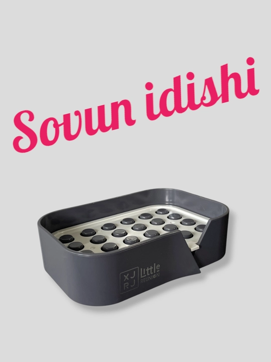 Devorga o'rnatish uchun sovun idishi, bolalar uchun plastik