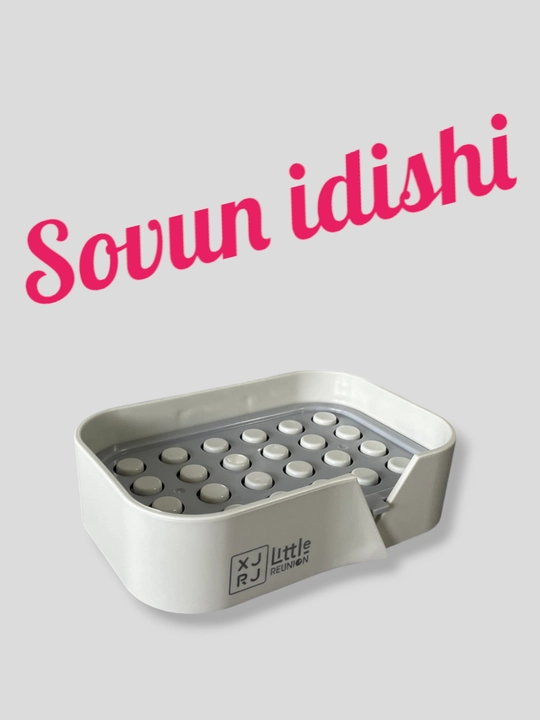 Devorga o'rnatish uchun sovun idishi, bolalar uchun plastik