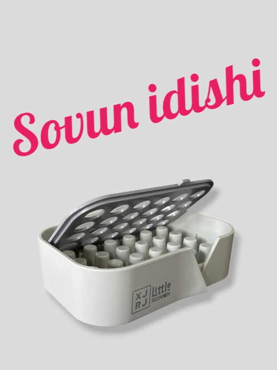 Devorga o'rnatish uchun sovun idishi, bolalar uchun plastik