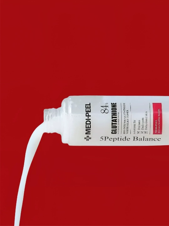 Yuz uchun yoshartiruvchi lifting-tonik, MEDIPEEL+, Peptide-tox, Glutathione, 180 ml