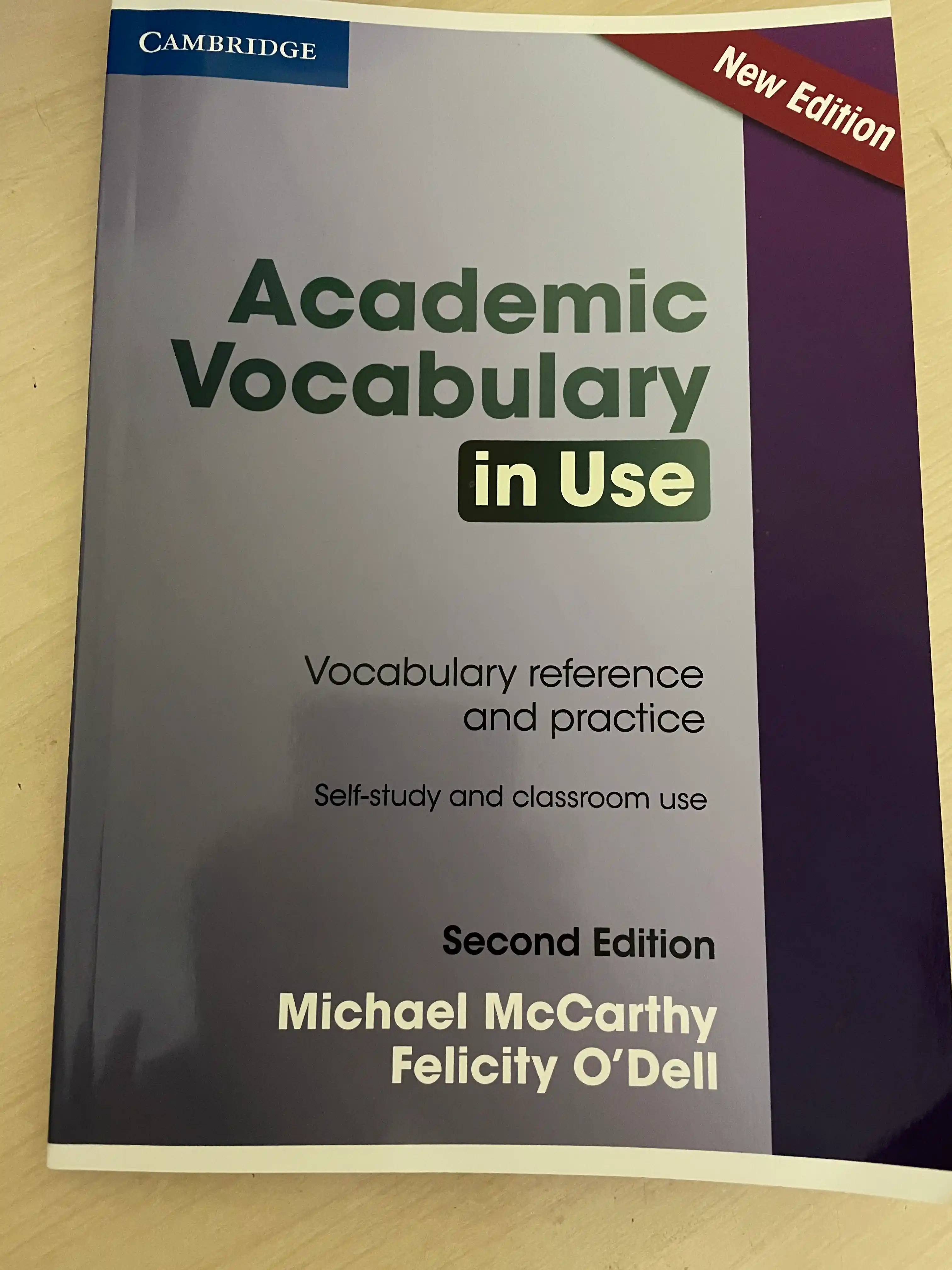 Academic Vocabulary in Use Edition with Answers 2nd Edition by Michael McCarthy