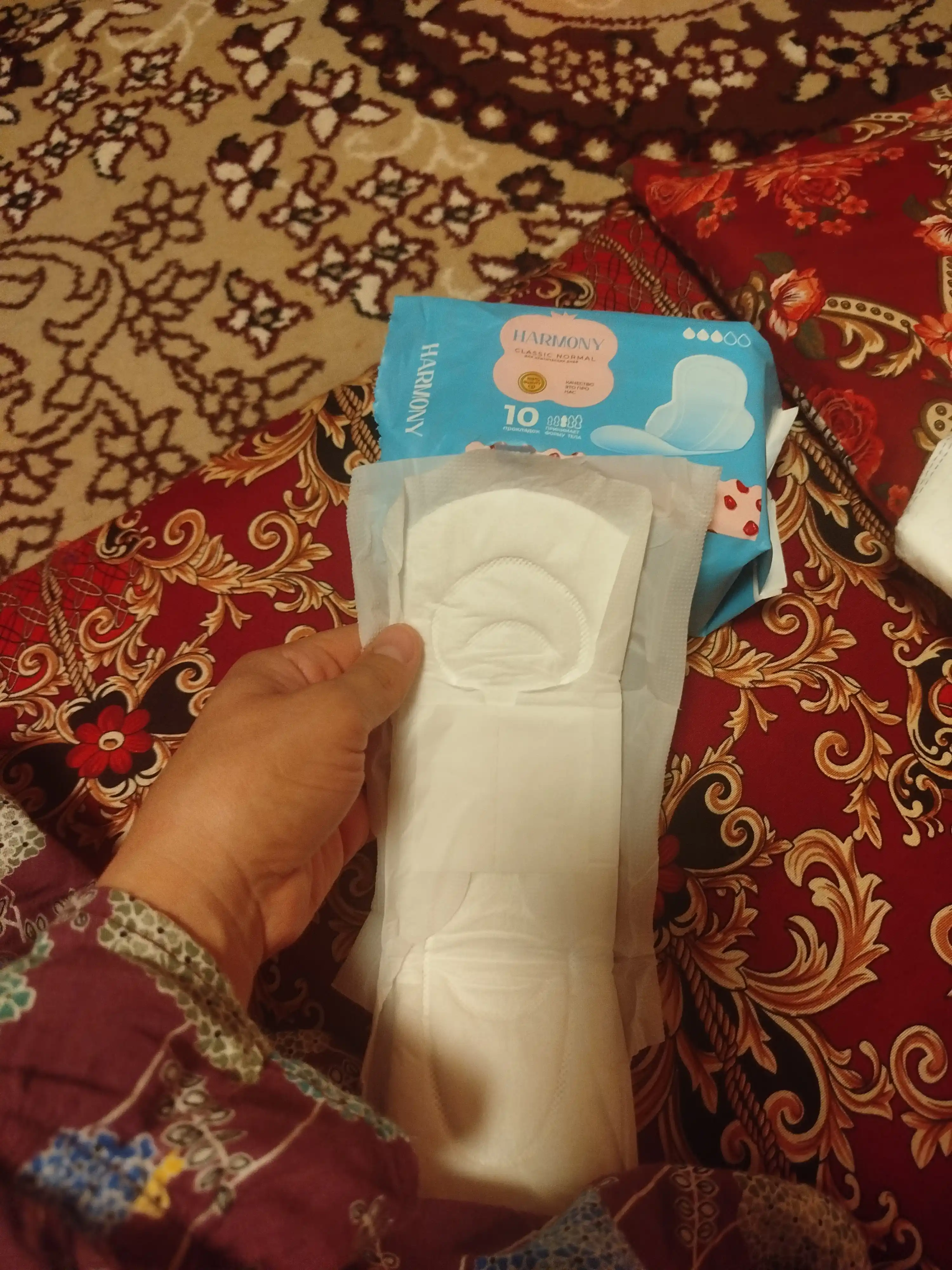 HarmonyClassic Normal, og‘ir kunlar uchun ayollar gigiyenik qistirmalari, 280 mm, 10 dona
