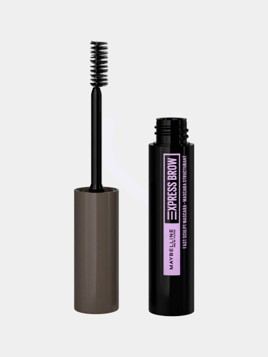 Тушь для бровей Maybelline New York Xpress Brow Fast Sculpt, оттенок 04 коричневый