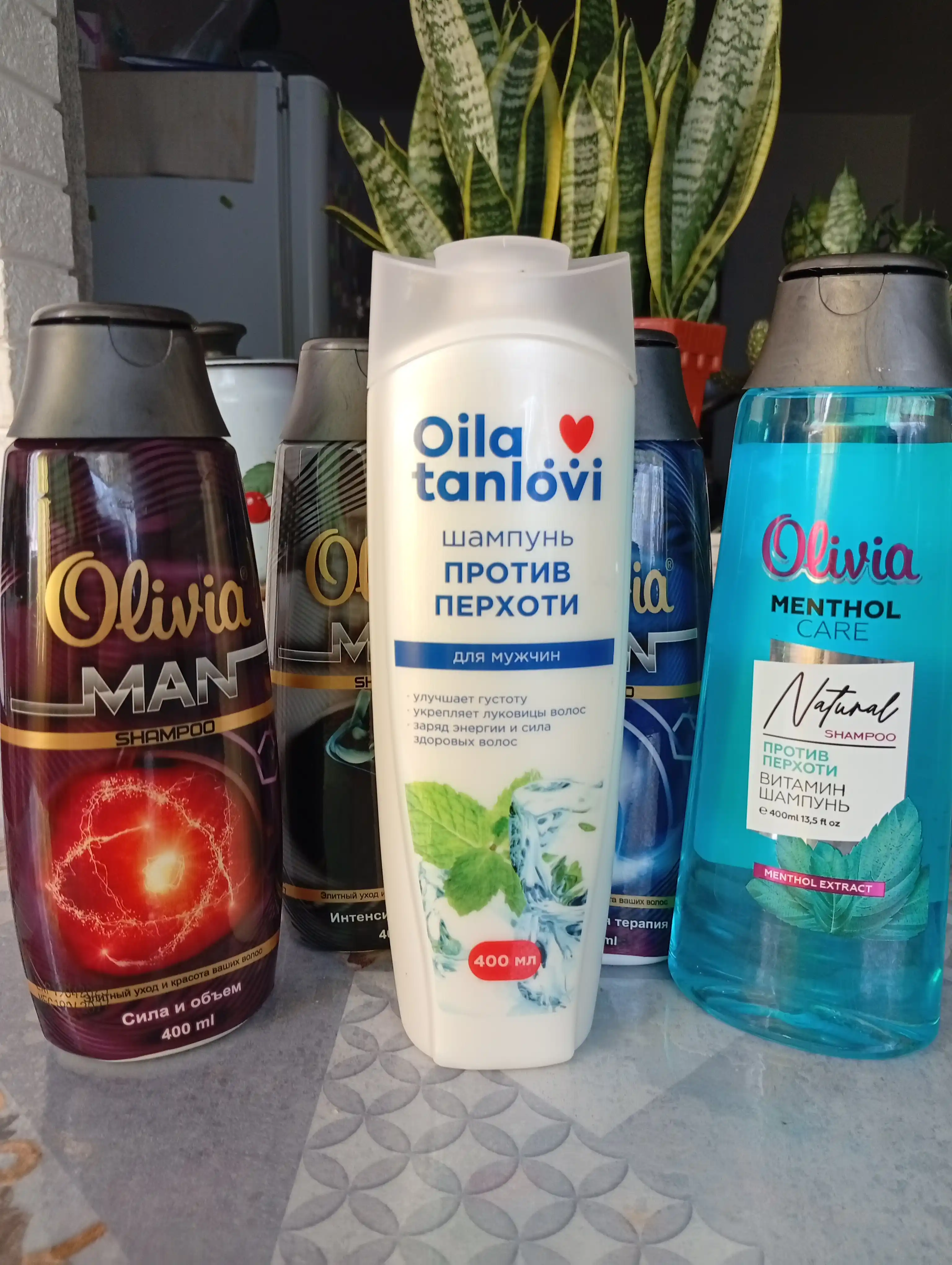 Olivia Man shampuni, "Kompleks terapiya", 400 ml
