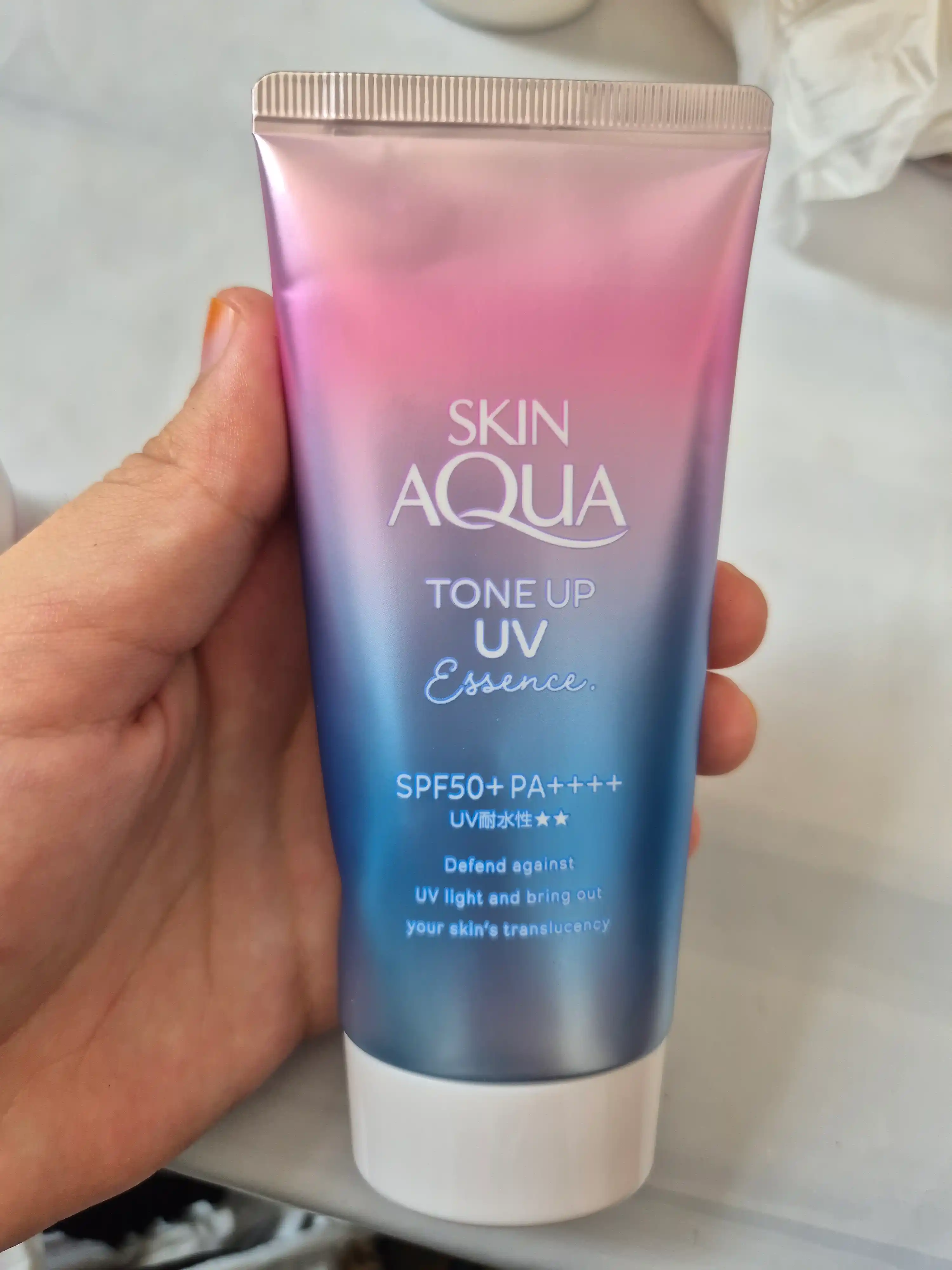 Skin Aqua Tone Up UV essence- Yapon quyosh kremi, 80 gr