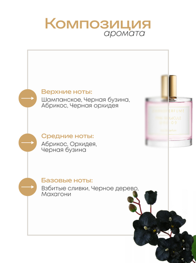 Духи унисекс Datum Parfume Pink Molecule 090.09 фруктово-цветочный аромат 3-30 мл
