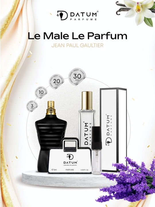 Духи мужские Datum Parfume Le Male Le Parfum с кардамоном, лавандой и ванилью - 