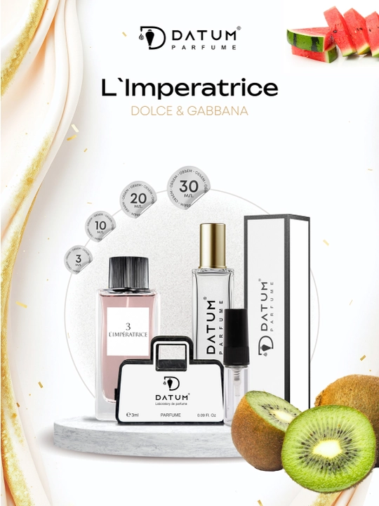 Ayollar atiri Datum Parfume L'Imperatrice, kivi, tarvuz, yasmin va muskus bilan - 